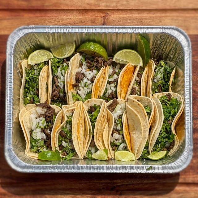 12 Street Taco Tray.