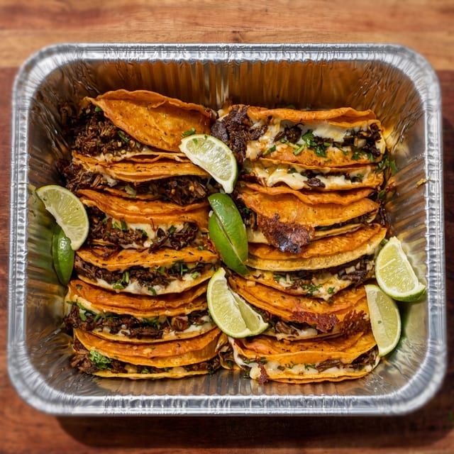 12 Birria Taco Tray.