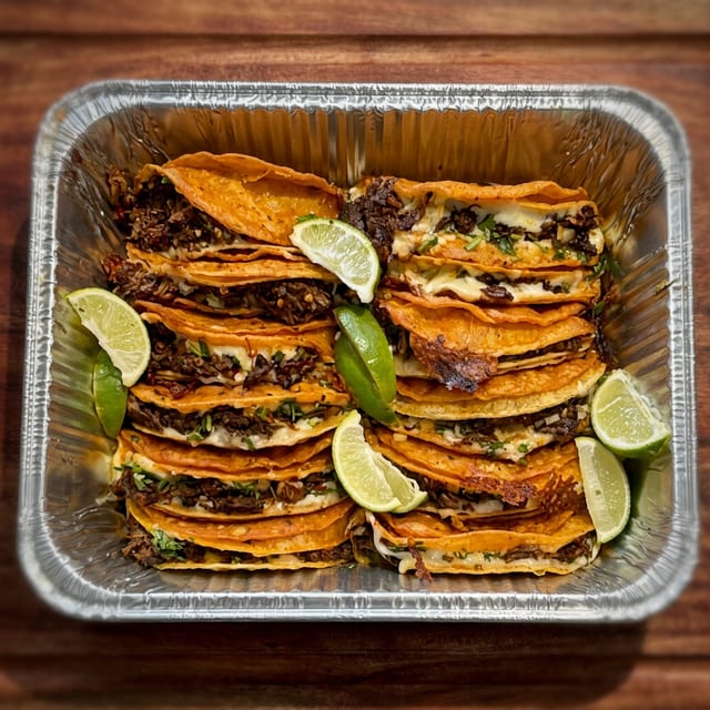 12 Birria Taco Tray.