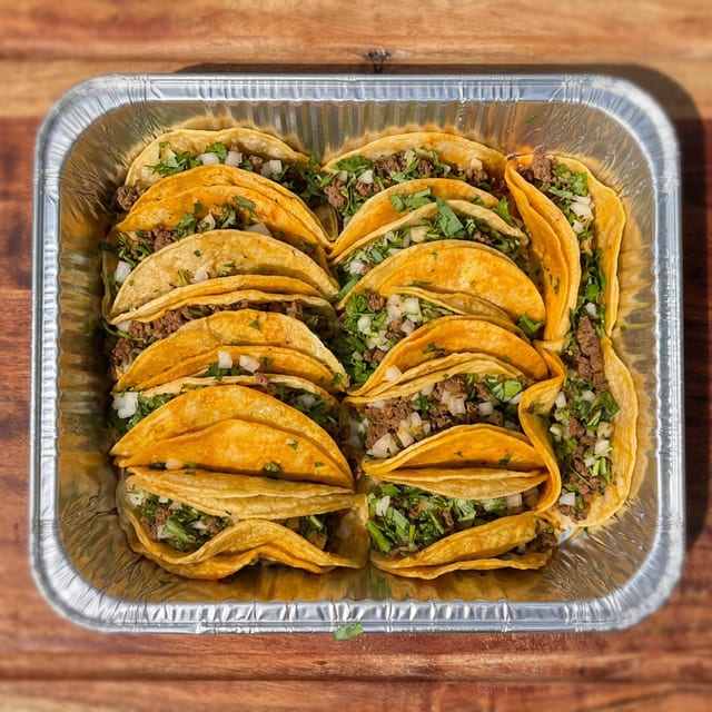 12 Street Taco Tray.