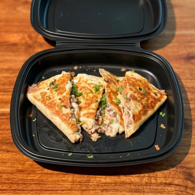 Shrimp Quesadilla.